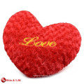 custom promotional lovely plush heart pillow